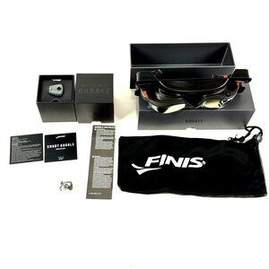 FINIS Smart Goggle Set with Smart Coach HUD Display Swim Goggles Complete Kit